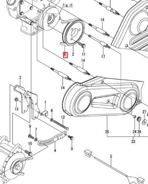 Correa 2º alternador 25132-003800E